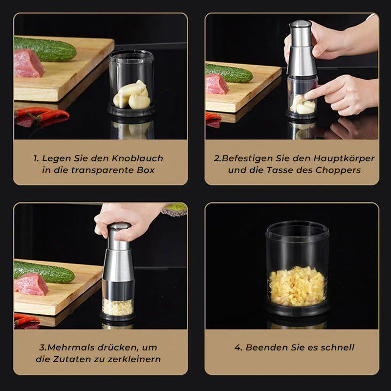 Gepresster Knoblauchhacker | Brehn
