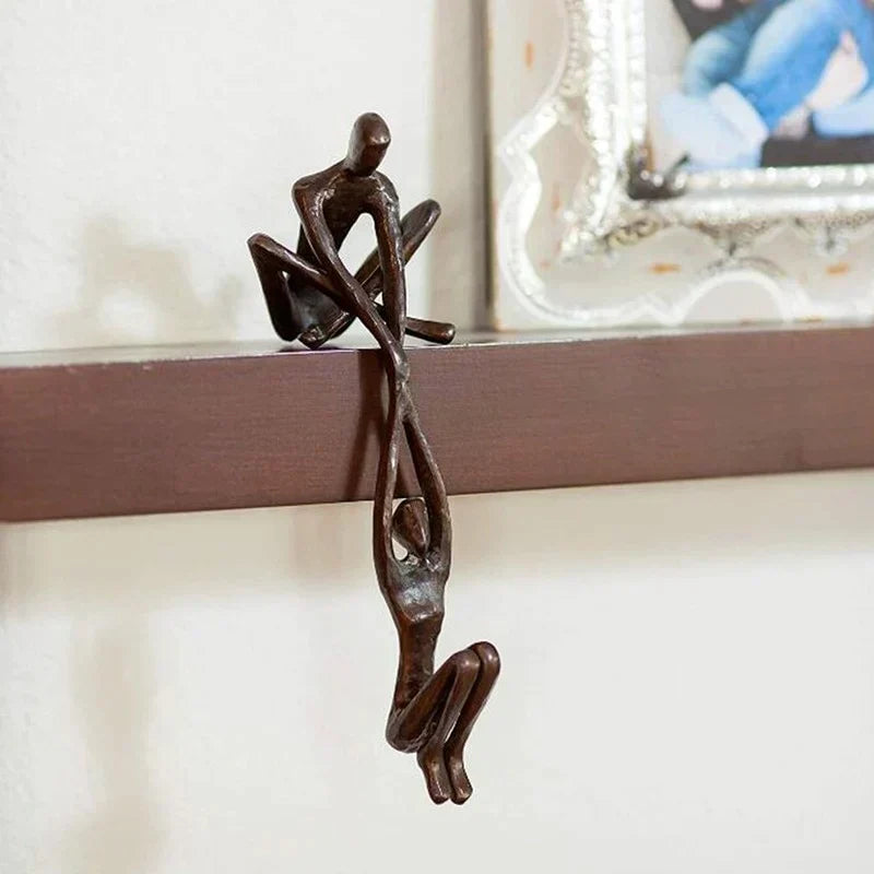 Brehn | Ewige Liebe und Stärke | Skulptur Figur | Wohnungsdekoration | Einzigartige Dekoration