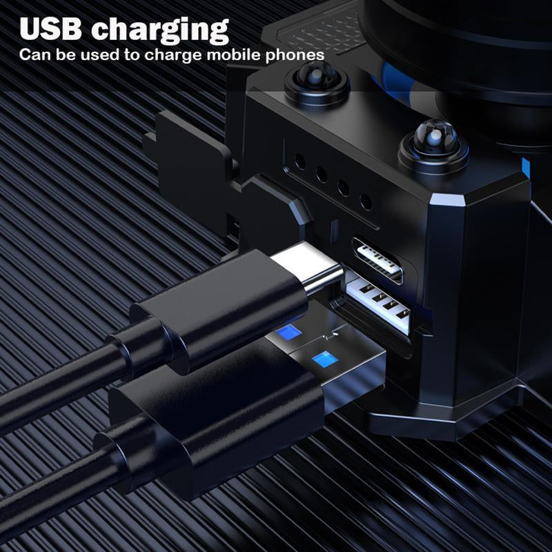 Brehn | USB aufladbare wasserdichte LED Stirnlampe