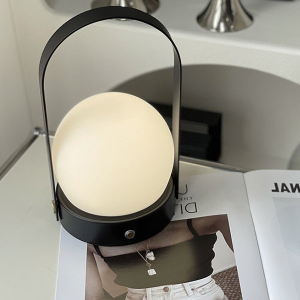 Royelux The Carrie Laterne Kabellose Pendelleuchte - Tragbare LED-Lampe mit einstellbarer Helligkeit