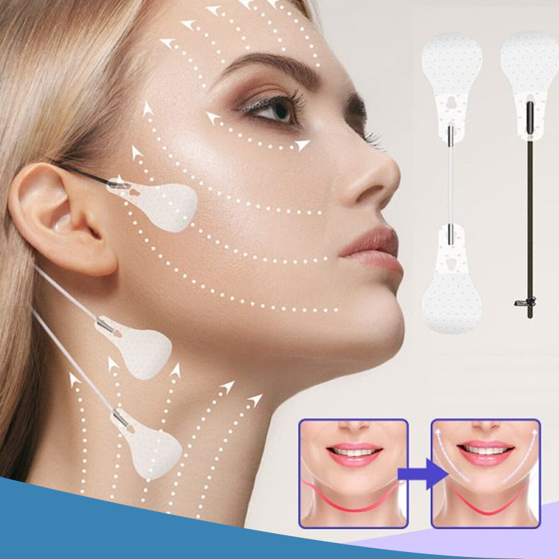 Brehn | Unsichtbare Facelift-Patches | 120er Vorratspack | Ultra-dünne 0,02mm Adhäsions-Technologie | Wasserfest & Hypoallergen | Mechanisches V-Shape Lifting | Transparent