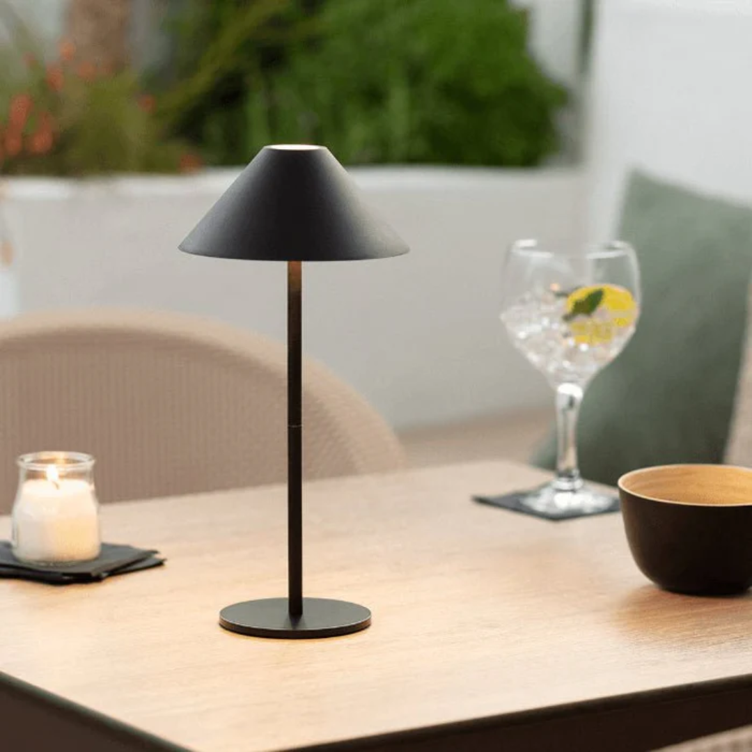 Brehn | Stilvolle kabellose Tischlampe