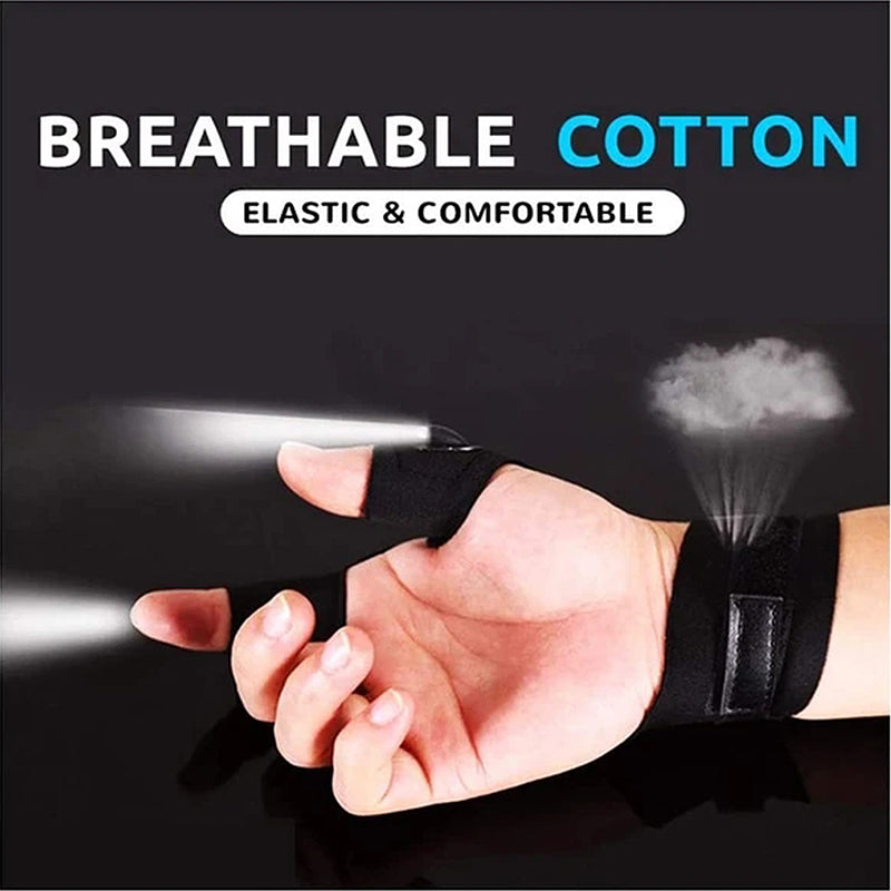 Bequeme LED-Handschuhe mit wasserdichten Lichtern | Brehn