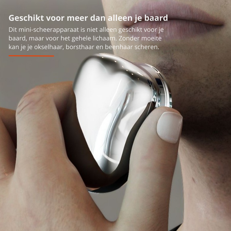 Brehn | PocketShave | Der kleine Rasierer, der perfekt in Ihre Tasche oder Ihren Beutel passt!