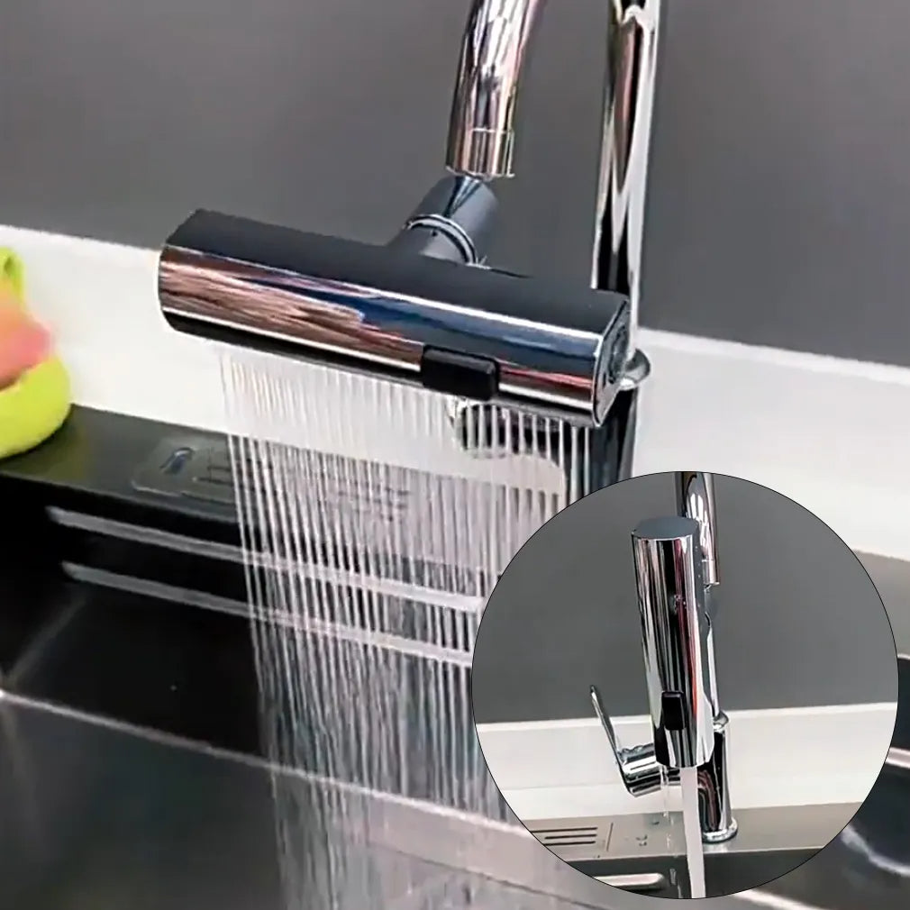 VIvolux | Universelle drehbare Wasserfall-Sink-Wasserhahn-Erweiterung
