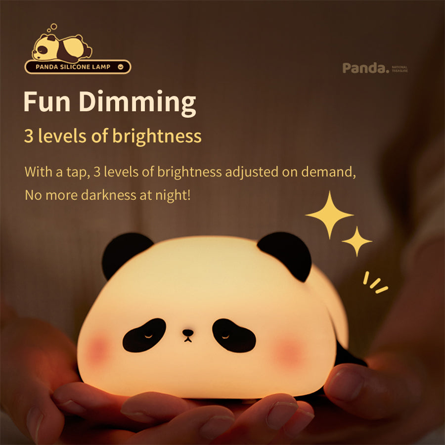 VIvolux | Lazy Panda Touch Sensor Nachtlampe