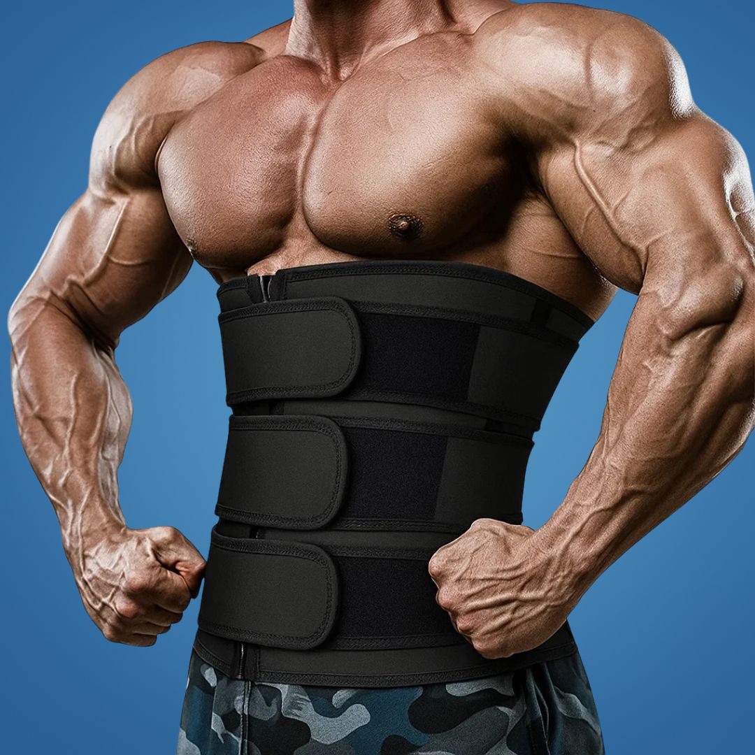 ThermoCore | Taillentrainer Gürtel – Dreifache Kompression – Atmungsaktives Neoprenmaterial – Nach dem Training & Nach der Geburt Verwendung Brehn