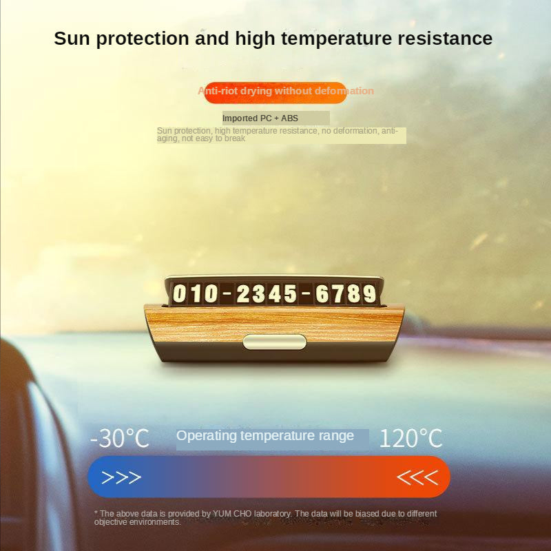 VIvolux | Elegante Auto Parknummernschild