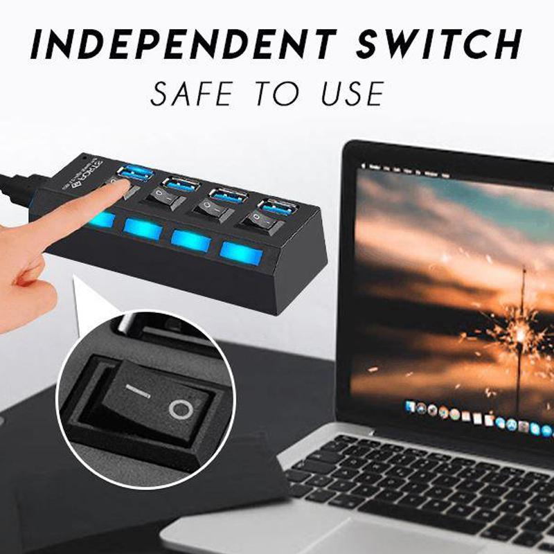 Brehn | Mehrere Ports Hochgeschwindigkeits-USB-Hub