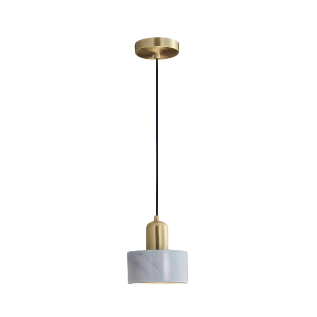 Brehn | Design Pendelleuchte mit Goldakzent
