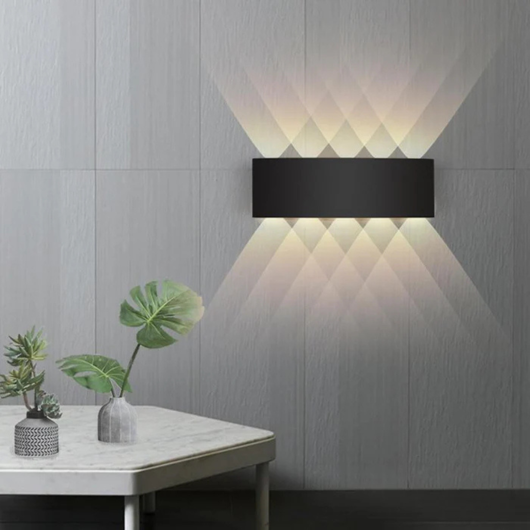 Brehn | LED Wandleuchte für Innen- und Außenbereiche