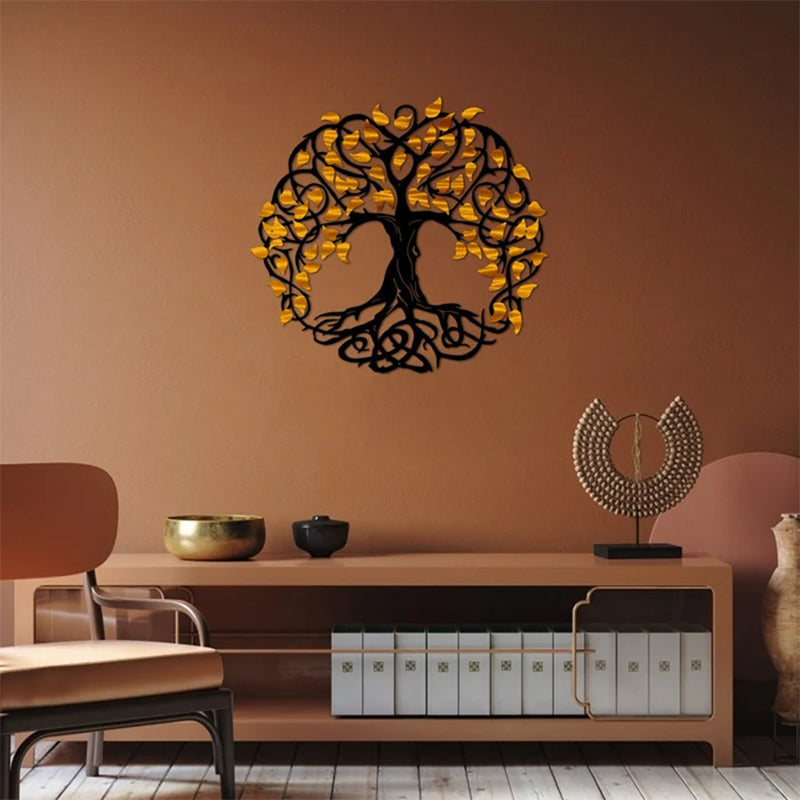 Brehn | Baum des Lebens - Metallbaum Wandkunst