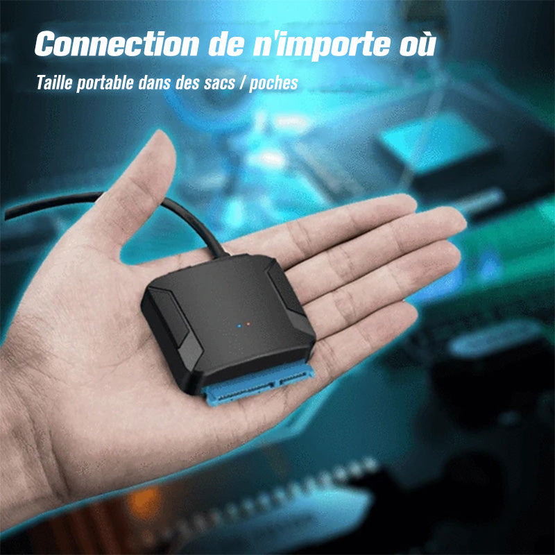 USB 3.0 zu SATA III Festplattenadapter | Brehn