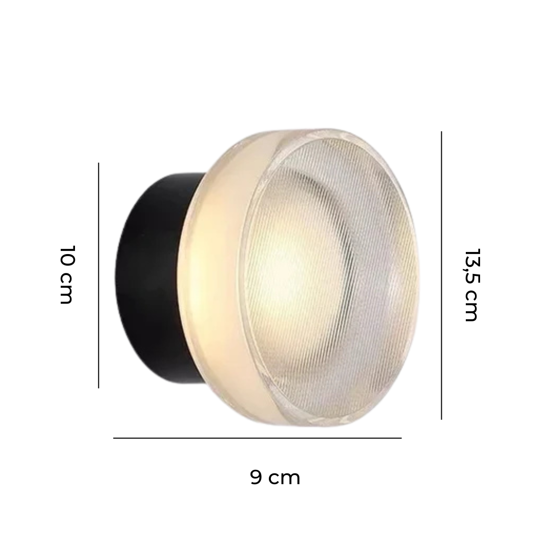 Brehn | Moderne Runde LED Wandleuchte