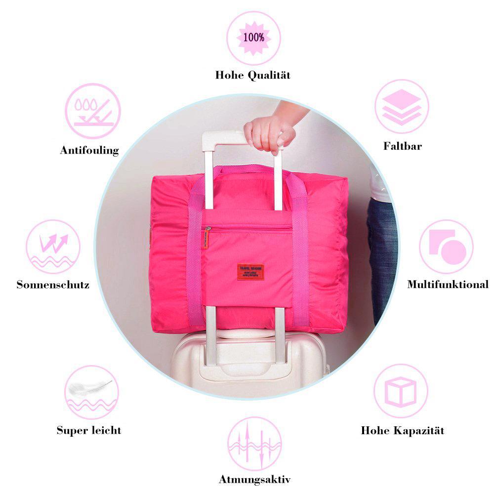 Faltbare Reisetasche mit großem Fassungsvermögen