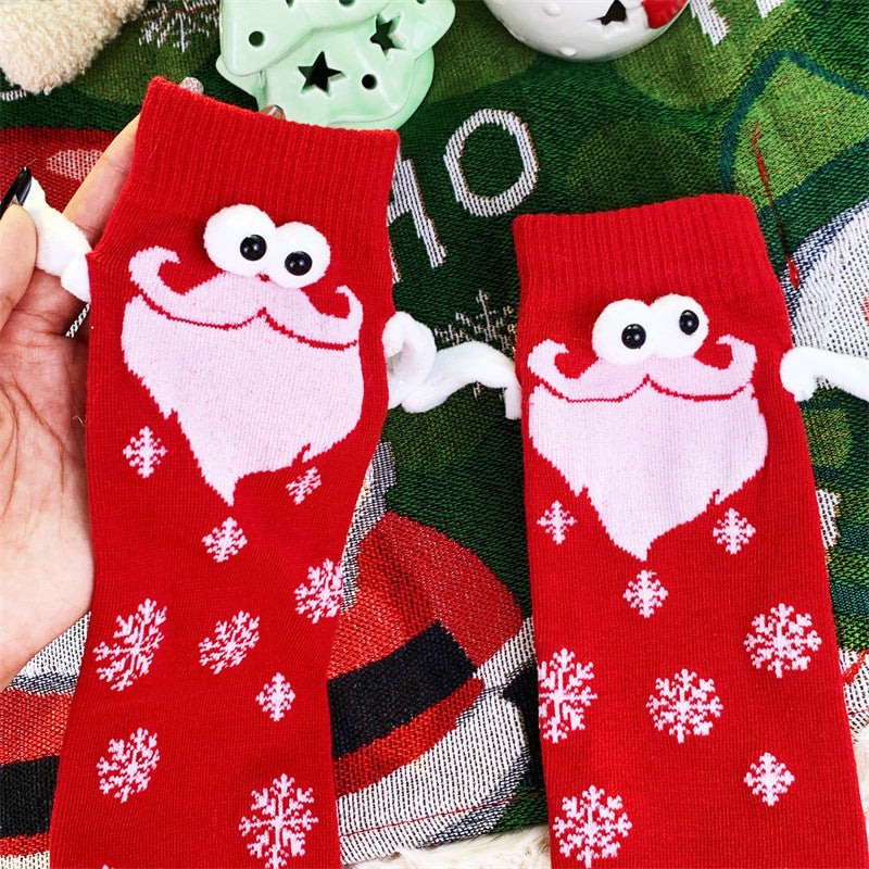Brehn | Magnetische Socken Winteredition Paar Hand in Hand Socken