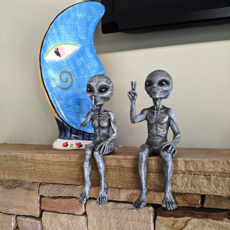 Alien Garten Statue | Brehn