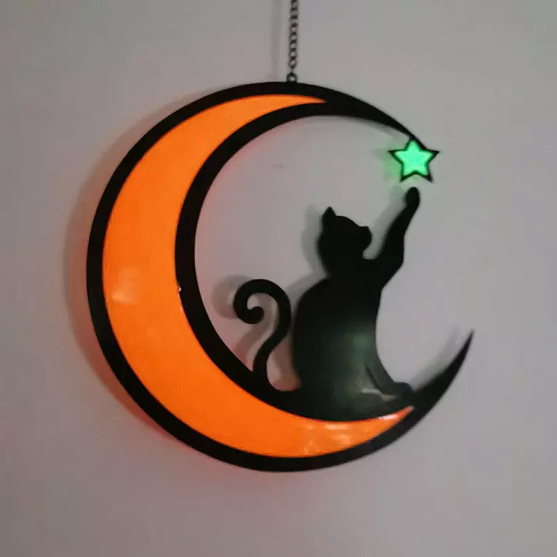 Brehn | Mondkatze Dekorationsanhänger aus Acryl