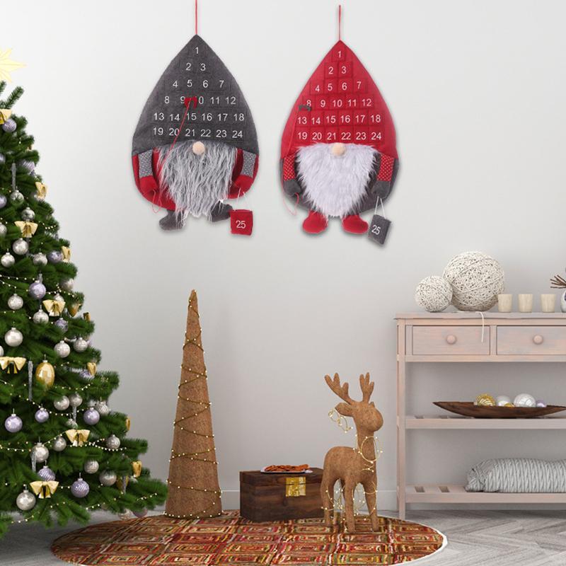 Brehn | Santa Anhänger Weihnachts Countdown Kalender - Weihnachtsgeschenk
