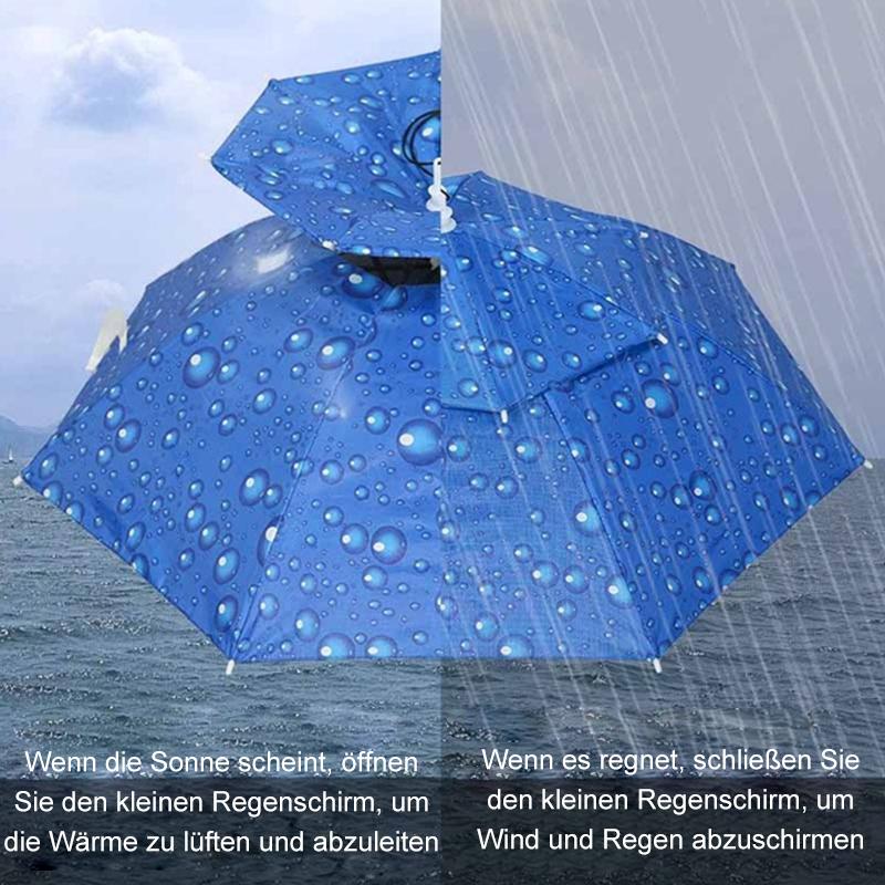 Brehn | Regenschirmhut für das Fischen und Gartenarbeit