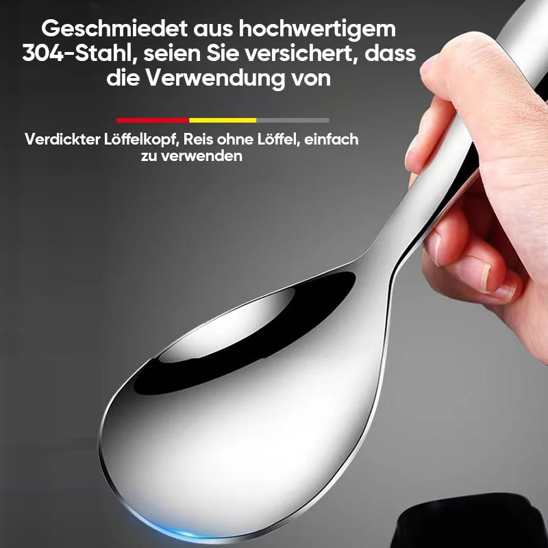 Verstärkter Edelstahl Antihaft-Reislöffel | Brehn