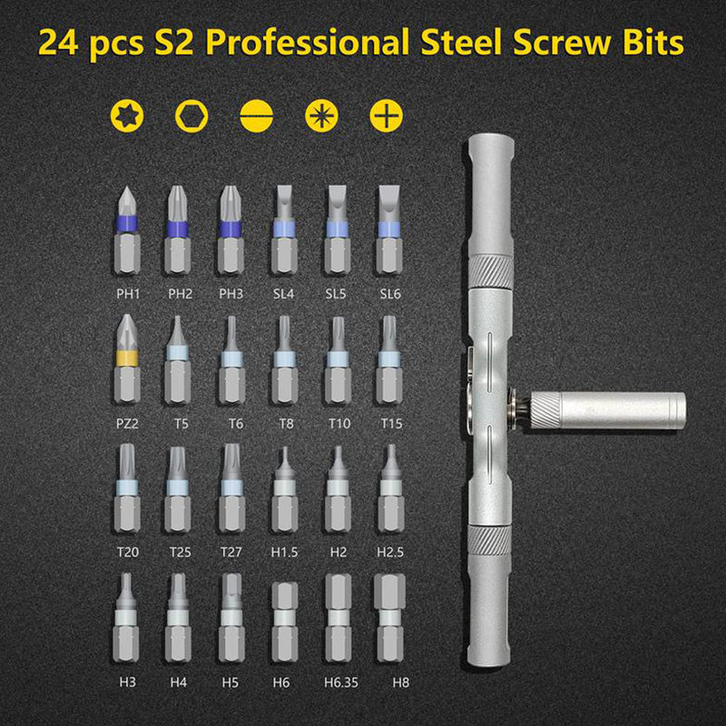 Ratschen 24-in-1 Schraubendreher Set | Brehn