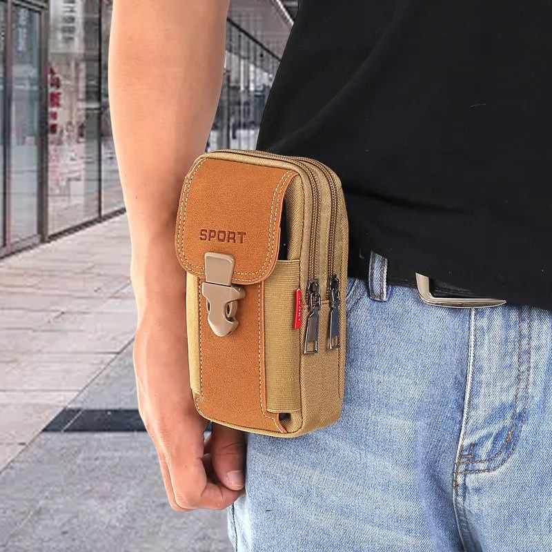 Multifunktionale Gürtel-Handytasche für Herren | Brehn