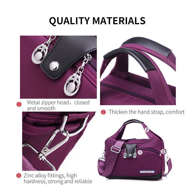Brehn | Wasserfeste Nylon-Handtasche