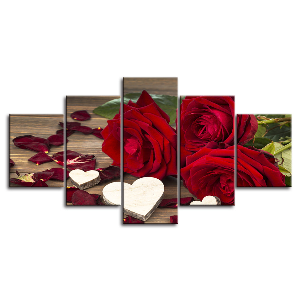Rosen der Liebe – Leinwandbild
