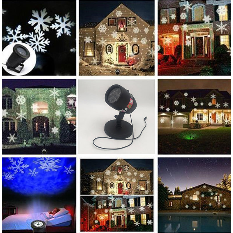 Brehn | Weihnachtslaserlicht-LED-Projektion für den Außenbereich Garten