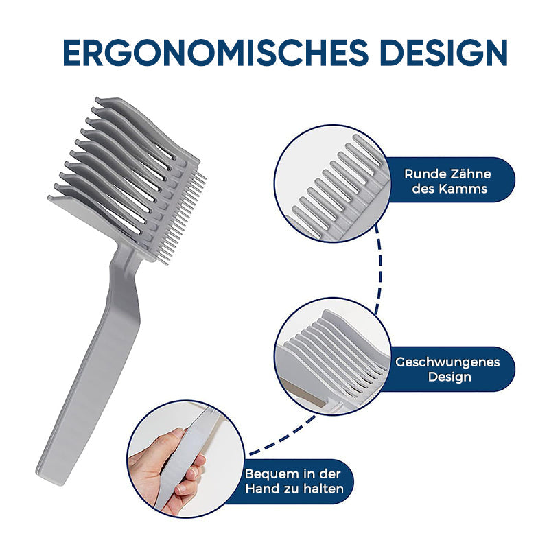 Barber Shop Herrenfriseur Flacher Haarkamm | Brehn