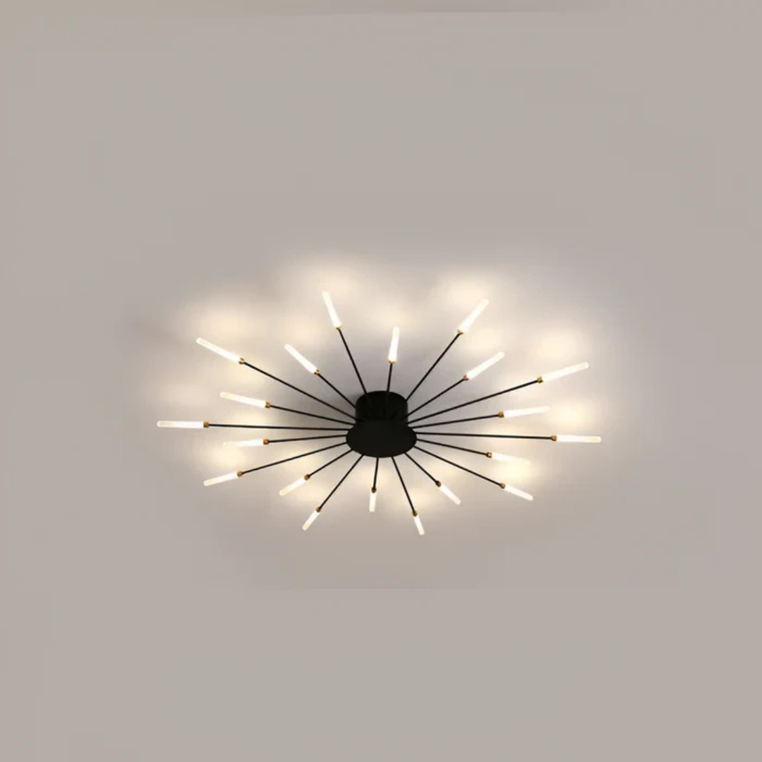 Brehn | Luxuriöse LED-Deckenlampe | Stilvolles Deckenlicht für das Wohnzimmer