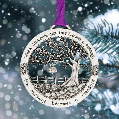 Brehn | "Wenn jemand, den Sie lieben, zu einer Erinnerung wird" - Frohe Weihnachten Erinnerungsornament