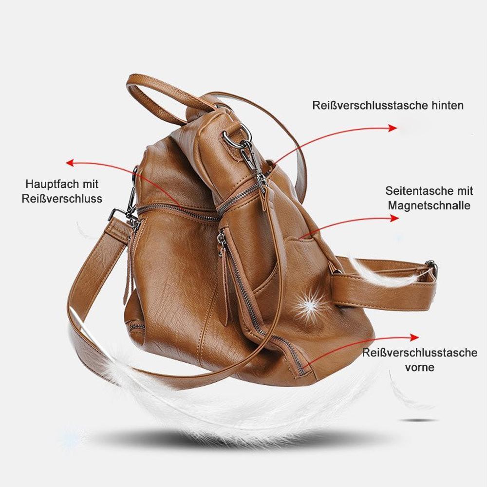 Brehn | Rucksack mit großer Kapazität - Vollleder