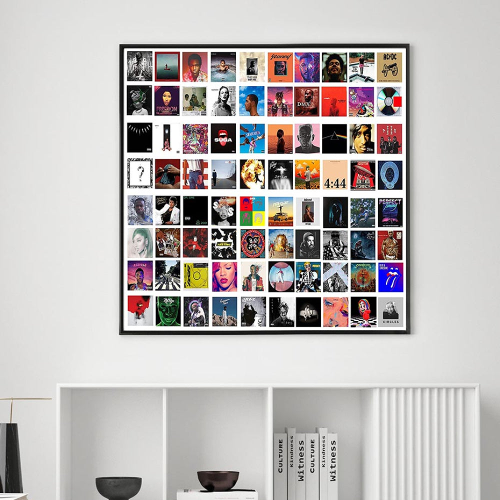 Berühmte Figuren Ausstellung Moderne Poster Leinwand