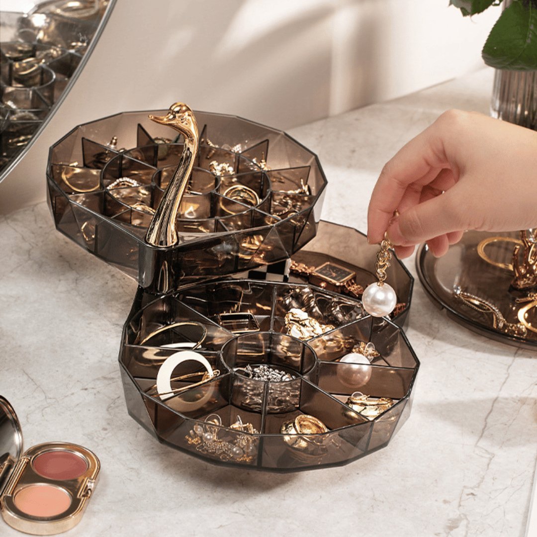 Brehn | SwanOrganizer - Eleganz - Praktische Aufbewahrung - Verbesserten Schmuck