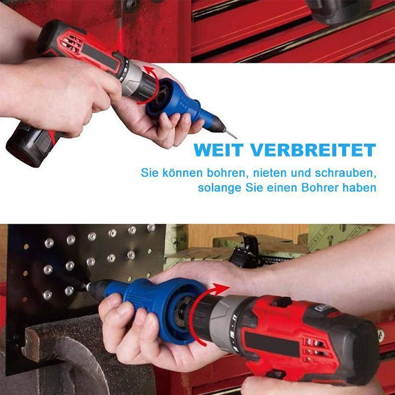 Abnehmbarer Nietpistolen-Bohradapter | Brehn