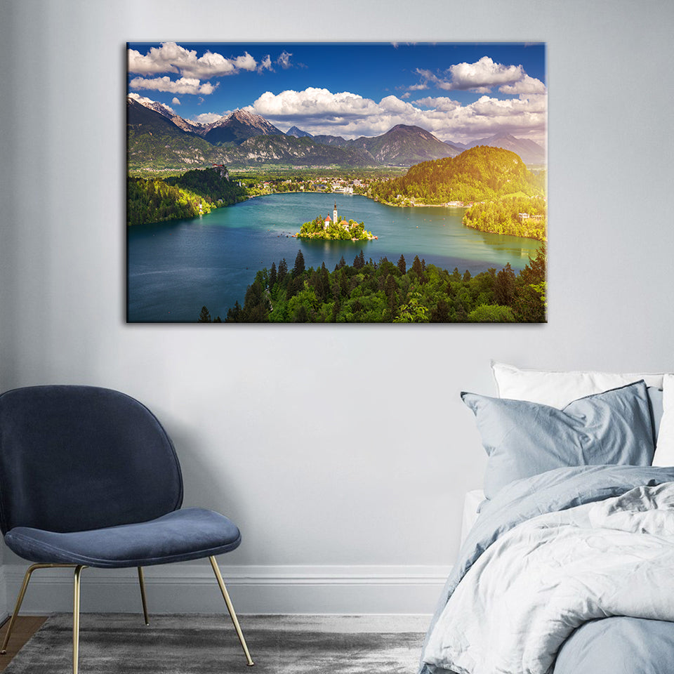 Peace Of The Land - Leinwand Wandkunst Malerei