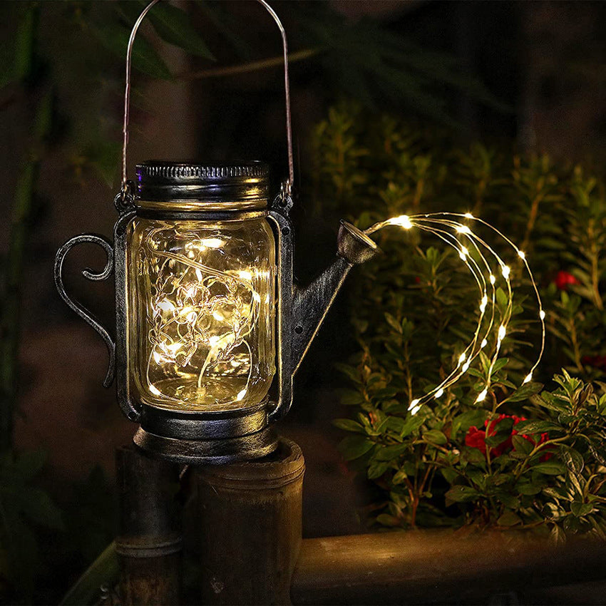Solar Creative Fairy Frosted Glass Jar LED Außenlicht | Brehn