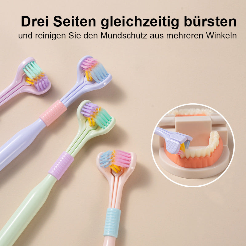 Brehn | Dreiseitige Weichhaar Zahnbürste