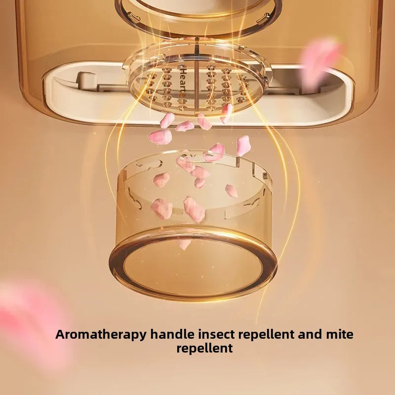 Brehn | Wandmontierter Aromatherapie Kleiderbügler Unterwäsche Organizer