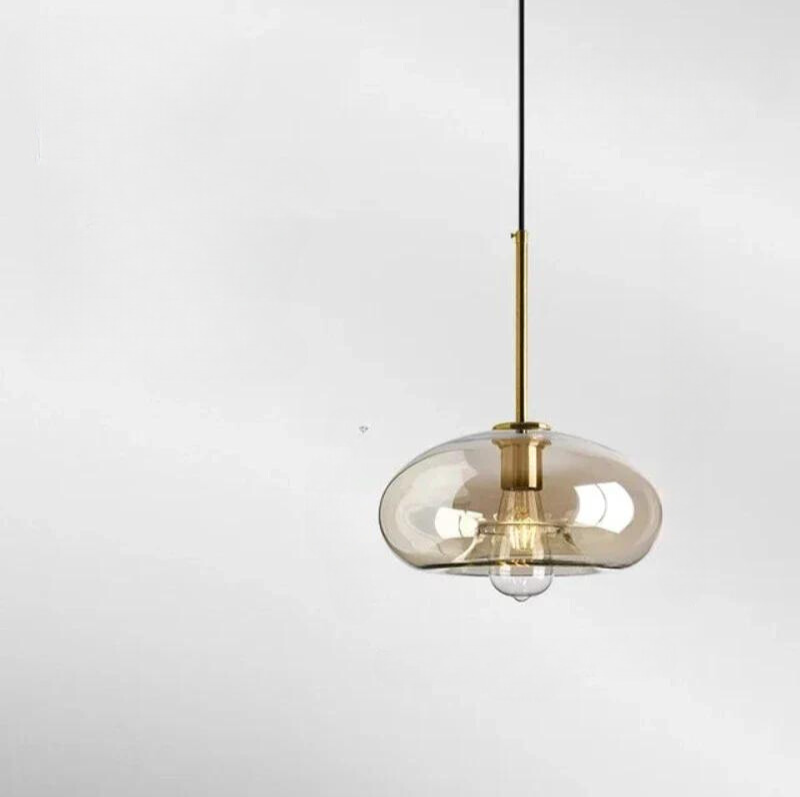 Brehn | NordicGlow – Elegante skandinavische Glass Pendelleuchte