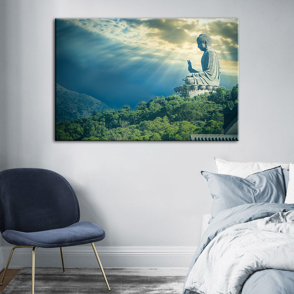 Geheimer Himmel – Leinwandbild
