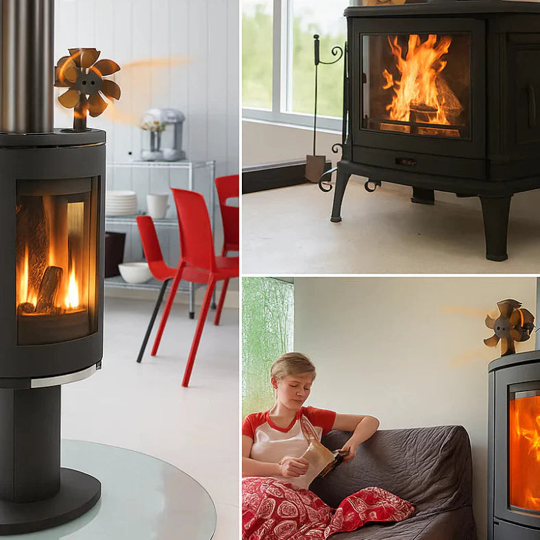 Holzofenventilator, stille Wärmeverteilung für effiziente Wärme | Brehn