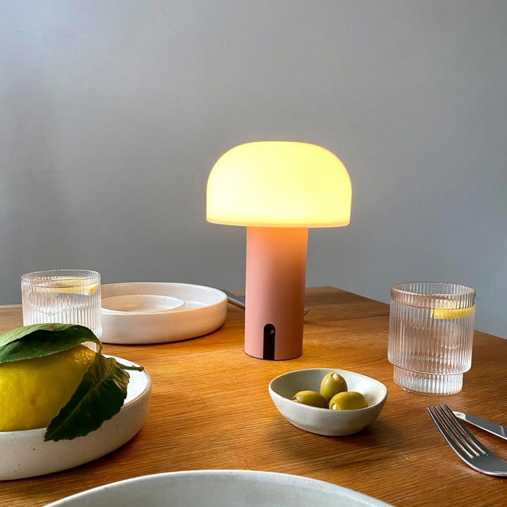 Brehn | Pilzdesign LED-Tischlampe