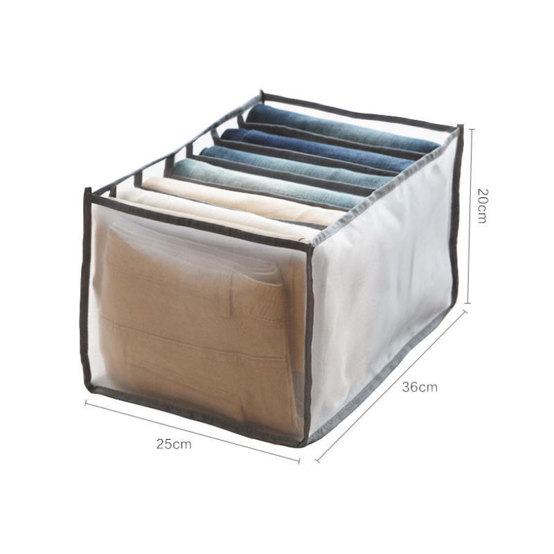 7 Gitter Kleiderschrank Kleidung Netzteiler Organizer | Brehn