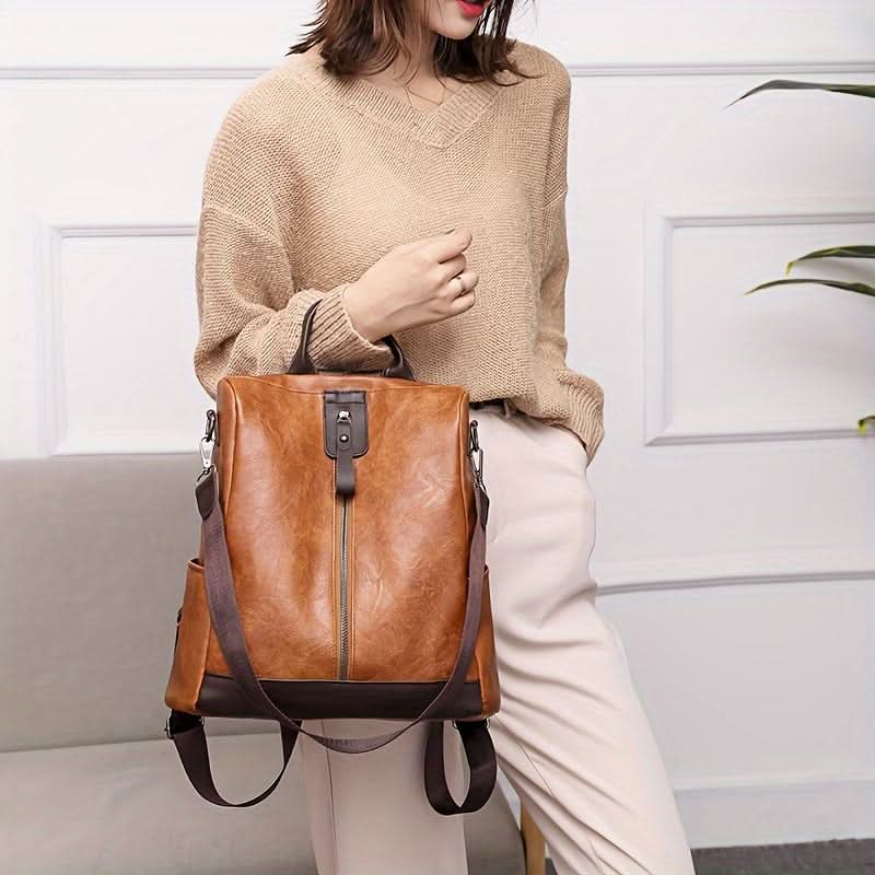 Damen-Diebstahlsichere Reisetasche, stilvolle Schultertasche