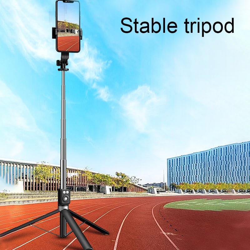 Neuer 6-in-1-Selfie-Stick mit Aufhelllicht