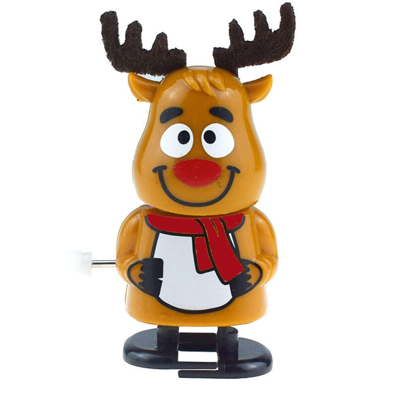 Brehn | 🎅Weihnachts-Wickelspielzeug, Nikolausstiefel-Geschenke, sortierte hüpfende gehende Aufziehspielzeuge