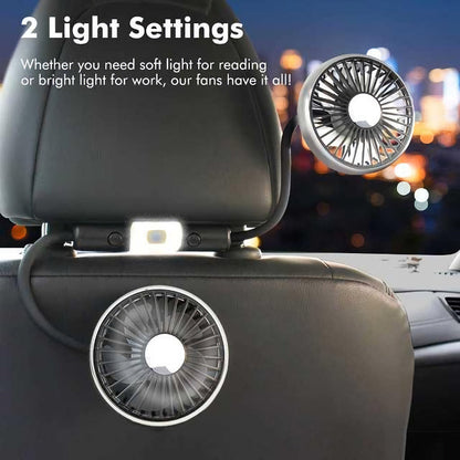 Sommer Dual-Head USB Schlauchventilator | Brehn